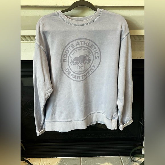 Roots Tops - Roots Light Blue Athletic Sweatshirt
